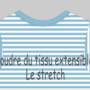 Coudre du tissu extensible