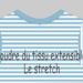 Coudre du tissu extensible