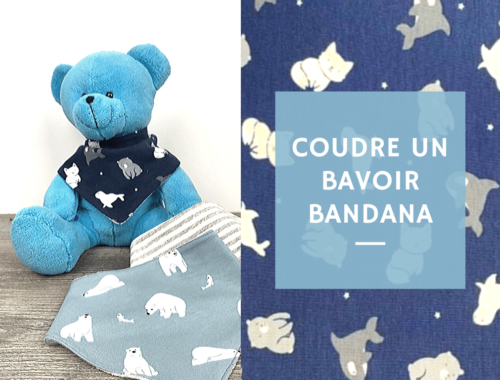 Coudre un bavoir bandana