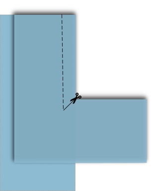 Coudre des angles différents
