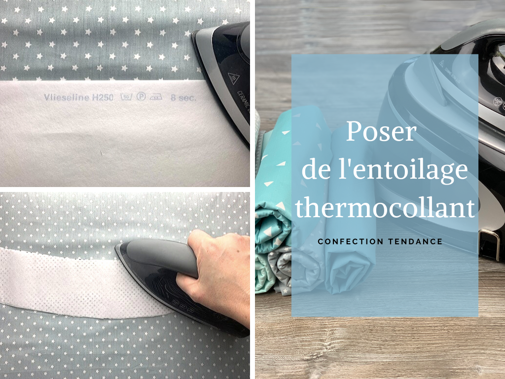 Comment poser de l'entoilage thermocollant? - Confection Tendance