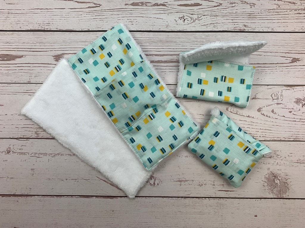 Coudre des lingettes pliables pour bébé - Confection Tendance